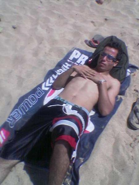 je ss � la plage de Mohamedia